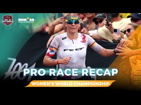 Видео: Повтор гонки Pro Race | Чемпионат мира IRONMAN 2025, Кона, женский заезд