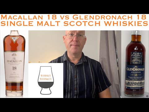 Видео: Виски Виски Эпизод 51: Macallan 18 против Glendronach 18 Year Single Malt Scotches