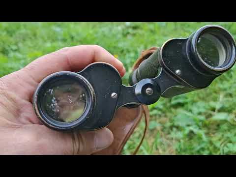 Видео: Бинокль Б 6х30 СССР (1940г)