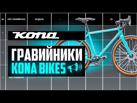 Видео: Гравийники KONA Bikes: SUTRA, ROVE, LIBRE, OUROBOROS, SUTRA LTD // ПРО [БРЕНДЫ]