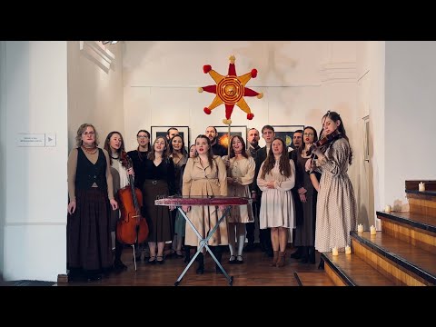 Видео: Калядная імпрэза ў Мастацкай галерэі, Полацк, 2025г.