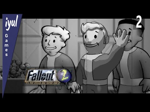 Видео: Fallout 2 (1998) |RPU|: Поселенцы Постапокалипсиса | стрим №2 ►