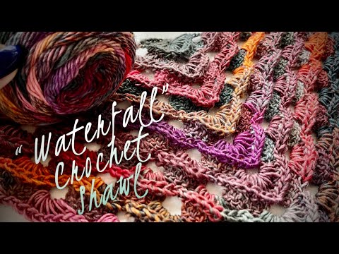 Видео: ВЯЖЕМ ШИКАРНУЮ ШАЛЬ КРЮЧКОМ «ВОДОПАД» / БАКТУС / HOW TO CROCHET BEAUTIFUL SHAWL