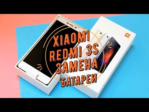 Видео: Замена аккумулятора redmi 3s