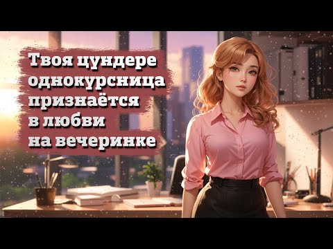 Видео: Твоя цундере однокурсница признаётся в любви на вечерике | ASMR RP | Часть 4