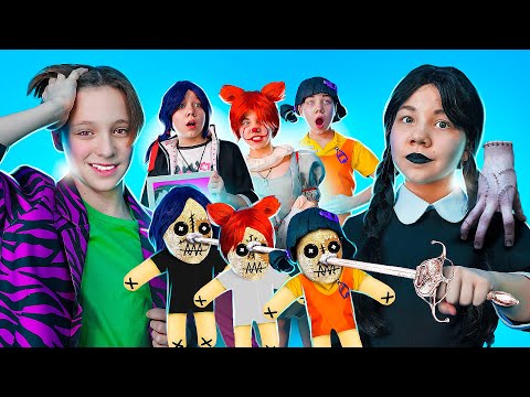 Видео: МОЯ ДЕВУШКА УЭНСДЕЙ АДДАМС в РЕАЛЬНОЙ ЖИЗНИ! Я стала Уэнсдей Аддамс!