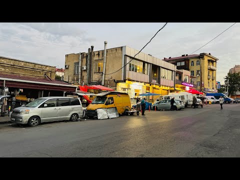 Видео: Тбилиси. Навтлуги. Рынок, оптовики, пекарни. Путь Самгори- Исани- Телавская улица. Утро 1 октября.