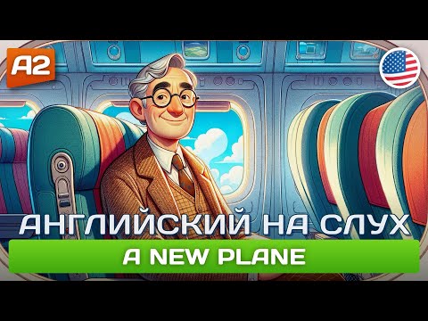 Видео: A New Plane - Смешной рассказ на английском для продвинутых начинающих (А2) 🎧 Английский на слух