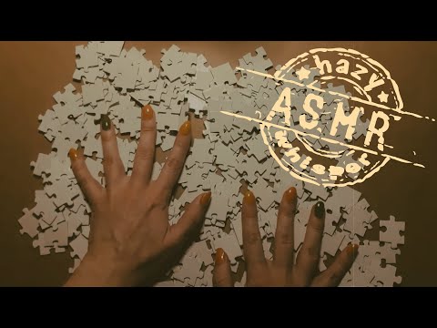 Видео: • АСМР • Пазл без рисунка • Шепот со звуками жвачки и триггерами •  Дзен пазл  • ZEN puzzle • ASMR •