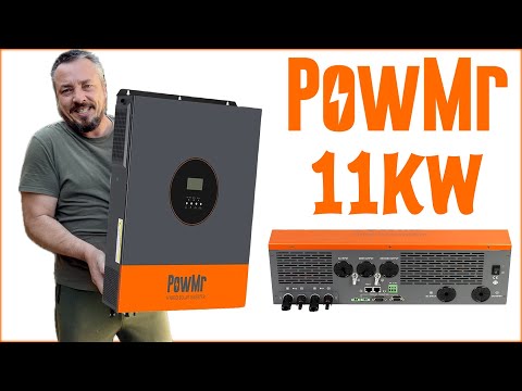 Видео: PowMr 11кВт! Заказал с ХОРОШЕЙ СКИДКОЙ