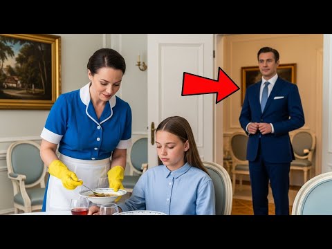 Видео: Дочь богатого олигарха не ела две недели... пока новая горничная не вошла в дом.