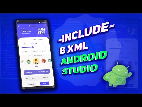 Видео: Используй Include в XML | Android Studio