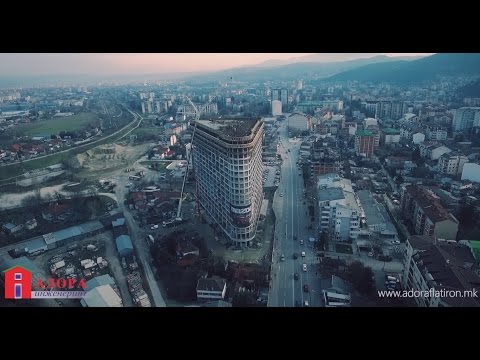 Видео: Адора Flatiron Скопје рекордно изграден - НАЈДОБАР ПРОЕКТ 2015