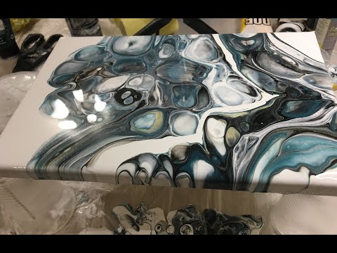 Видео: Мастер-класс Жидкий Акрил (Флюид Арт)  SUPER EASY ACRYLIC POURING TUTORIAL FOR BEGGINERS (ENG SUBS!)