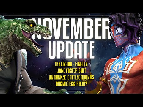 Видео: Обновление за ноябрь! Ящерица! Джейн Фостер в отличной форме! Брайан ВЕРНУЛСЯ?!