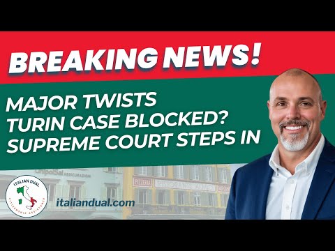 Видео: Срочно: два важных поворота в борьбе за итальянское гражданство