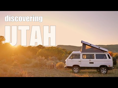 Видео: Снова в пути, эпизод 2... Юта, которую мы ждали. Исследуем Юту на нашем кемпервэне VW Vanagon Wes...