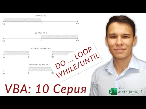 Видео: Цикл Do Loop (While/Until) - (Серия VBA 10)
