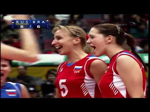 Видео: Волейбол | Чемпионат мира 2006 | Женщины | Финал | Сборная Бразилии - Сборная Росcии | Часть 2