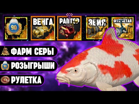Видео: 🔴 СТРИМ РР4┃⭐ ПРОВЕРКА ФАРМА КОИ на ОЗЕРЕ МЕДНОМ┃🎁 РОЗЫГРЫШИ┃😱 РАПТОР и ВЕНГА в РУЛЕТКАХ┃maXS1k