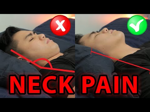 Видео: 4 лучших позы для сна при проблемах с осанкой и болях в шее | Положения подушек, уменьшение храпа...