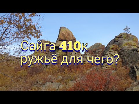 Видео: "Сайга" 410К ружье для чего?