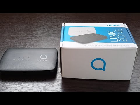 Видео: Обзор на WiFi роутер Alcatel (Link Zone)