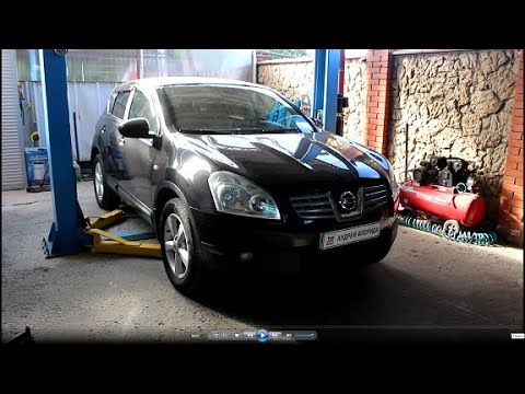 Видео: Думал застучала стойка стабилизатора на Nissan Qashqai 2,0 4WD Ниссан Кашкай 2008