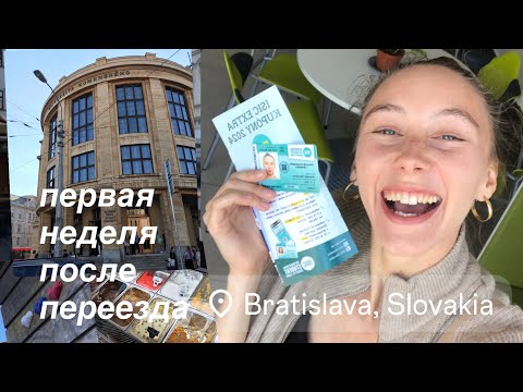Видео: БРАТИСЛАВА 📚 переезд в Словакию | заезжаю в общагу | университет | начало жизни с чистого листа