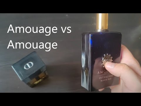 Видео: Обзор и сравнение Amouage Interlude Man vs Amouage Interlude Black Iris vs DIOR #электропарфюмер