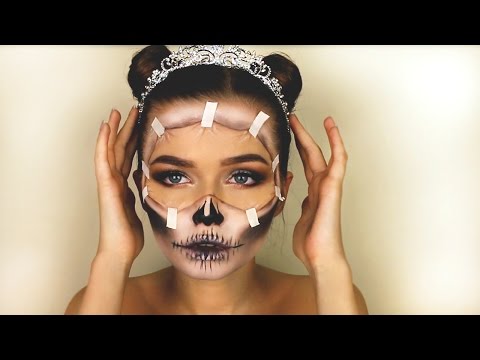 Видео: ОБРАЗ НА ХЭЛЛОУИН| HALLOWEEN MAKEUP| Яна Русая