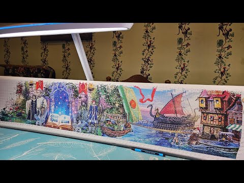 Видео: Svetlana Super Stitch в прямом эфире!Вышиваем "Книжную полочку" #crossstitch #вышивкакрестиком 