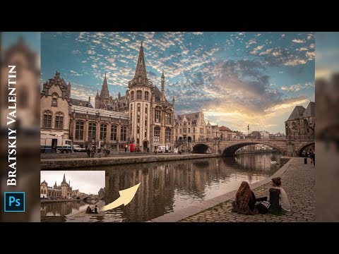 Видео: Замена неба в фотошопе сс