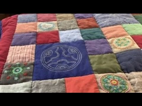 Видео: ЛОСКУТНОЕ ОДЕЯЛО из простых и не простых квадратов. Пэчворк для новичков.