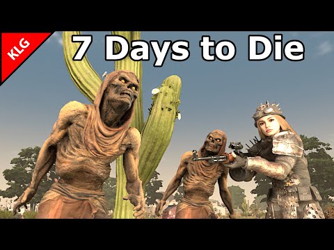 Видео: 7 Days to die ► ДОБЫЧА СЛАНЦА ОТБИВАЮСЬ ОТ ТОЛП МУМИЙ