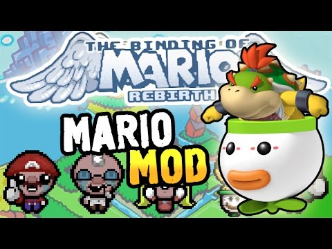 Видео: The Binding of Isaac: Rebirth ► Обзор MARIO MOD ◄ #139