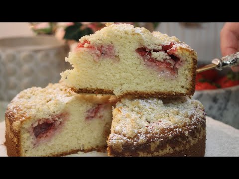 Видео: Клубничное облако под штрейзелем ☁️🍓