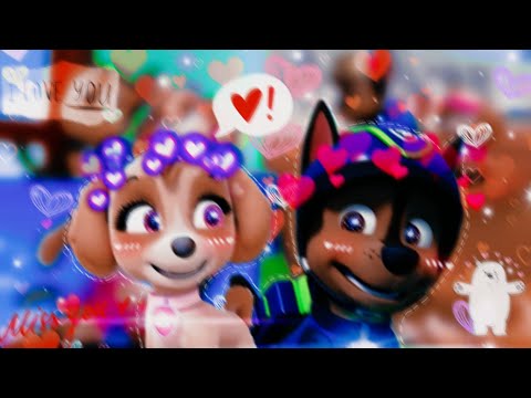 Видео: 💗🌍Гонщик и Скай🌍💗(Идеальный мир)~Для канала Ксюша~💗🌍Chase x Skye🌍💗
