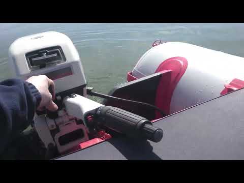 Видео: Johnson-9.9/15 BRP -  видео на воде.