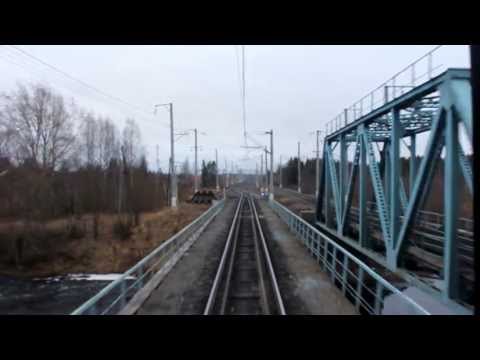 Видео: о.п. Челма - Пяжиева Сельга (линия Свирь - Петрозаводск, Октябрьская ж\д, РЖД)