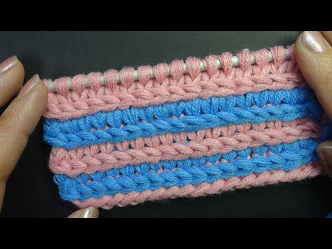 Видео: ПРОСТЕНЬКИЙ, НО С ИЗЮМИНКОЙ Узор вязания спицами №68