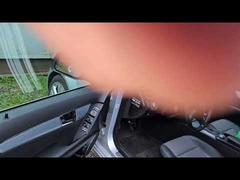 Видео: Знімаю блокиратор керма ELV Mercedes W204
