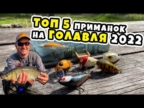 Видео: Мой ТОП 5 приманок на голавля, сезон 2022