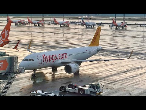 Видео: Airbus A320neo | Pegasus Airlines | Берлин (BER) — Анталья (AYT) | Полный Полёт | 4К