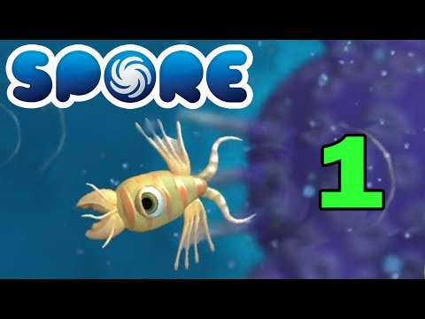 Видео: ч.01 Прохождение игры SPORE™ Anthology - Клетка Конь