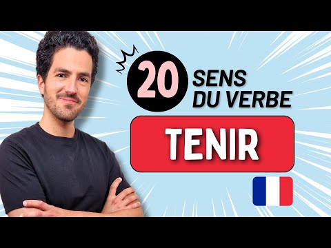 Видео: 😉 20 значений глагола TENIR на французском языке ✅