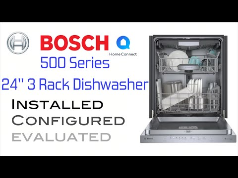 Видео: Посудомоечная машина Bosch серии 500 — без упаковки, протестирована и оценена