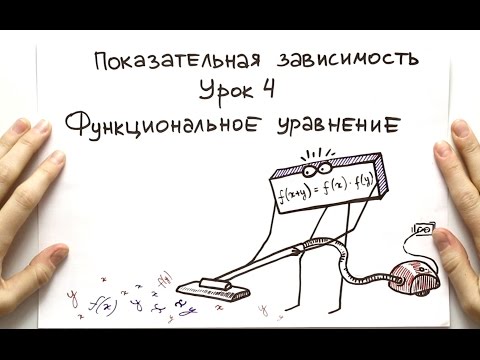 Видео: Показательная зависимость 4. Функциональное уравнение