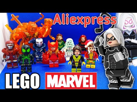 Видео: Фигурки MARVEL из Китая/LEGO minifigures aliexpress #3