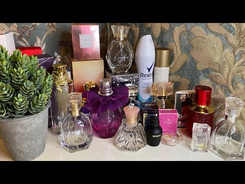 Видео: Пустые флаконы закончившегося парфюма( 2 часть)🌸
